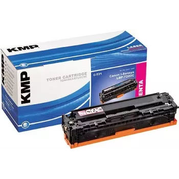 KMP C-T21 Tonerpatrone - Magenta - Kompatibel - Ersetzt Canon 718 - 2900 Seiten - für Canon Color Imageclass LBP-7660, MF-8380, I-Sensys LBP-7200C, 7200CDN, 7200CN, MF-8330CDN, 8350CDN