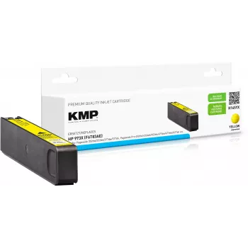 KMP H165YX Kompatible Pigmentbasierte Druckerpatrone Gelb High Yield XL für HP PageWide Pro 450 Serie