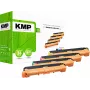 KMP Toner Multipack Kompatibel mit Brother TN-243 Schwarz, Cyan, Magenta, Gelb