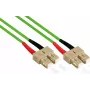 GoodConnections LW-810SC5 Glasfaser-Patchkabel 10 m OM5 SC/SC Grün