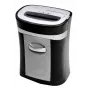 Genie 1501 XCD Cross-Cut Paper Shredder, 10 Sheets, 21 L, Black/Silver
