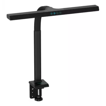 DIGITUS LED Schreibtischlampe, 50 cm, Schwarz, Touch-Dimmer, 6 W, 450 lm
