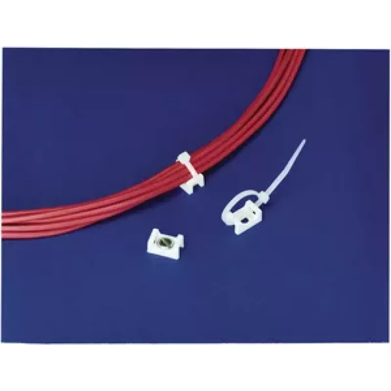 HellermannTyton KR 8-G5 Kabelclip Weiß 100 Stück