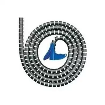HellermannTyton Spiralschlauch 25m Schwarz Polypropylen (PP) 14mm Außendurchmesser