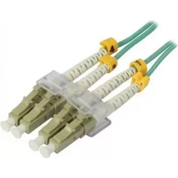 SYNERGY21 S216742 Glasfaser-Patchkabel 7,5 m OM3 LC Duplex auf LC Duplex Blau