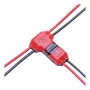 Synergy 21 LED FLEX Strip Easy Connect T-Verbinder für 2 Leitungen Rot