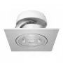 SYNERGY21 Helios LED Einbaudeckenstrahler Silber - Quadratisch + Schwenkbar - Warmweiß 5W 400lm