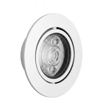 SYNERGY21 LED Einbau-Deckenspot Helios Weiß - Rund + Schwenkbar - Neutralweiß 4000K 5W 400lm