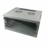 ALLNET 19-Zoll Wandgehäuse 9U W541/D595mm 1-teilig Lichtgrau SMQ-Serie