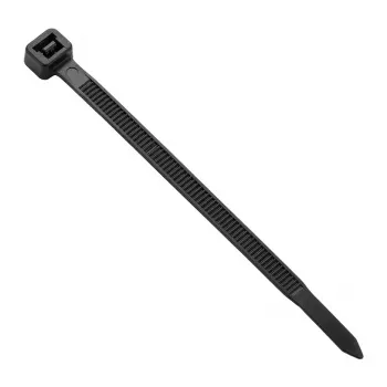 Synergy21 ALLNET 19zbh Kabelbinder, L160 x B2,6 mm, 100er-Pack, Schwarz, UV-beständig