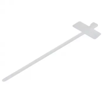 Synergy21 ALLNET 19zbh Kabelbinder mit Beschriftungsfeld, 100x2,5mm, 100er-Pack, transparent