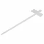 Synergy21 ALLNET 19zbh Kabelbinder mit Beschriftungsfeld, 100x2,5mm, 100er-Pack, transparent