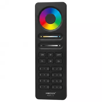 Miboxer Synergy 21 LED Fernbedienung 2.4GHz 8-Zonen RGB+CCT Schwarz (C8-B)