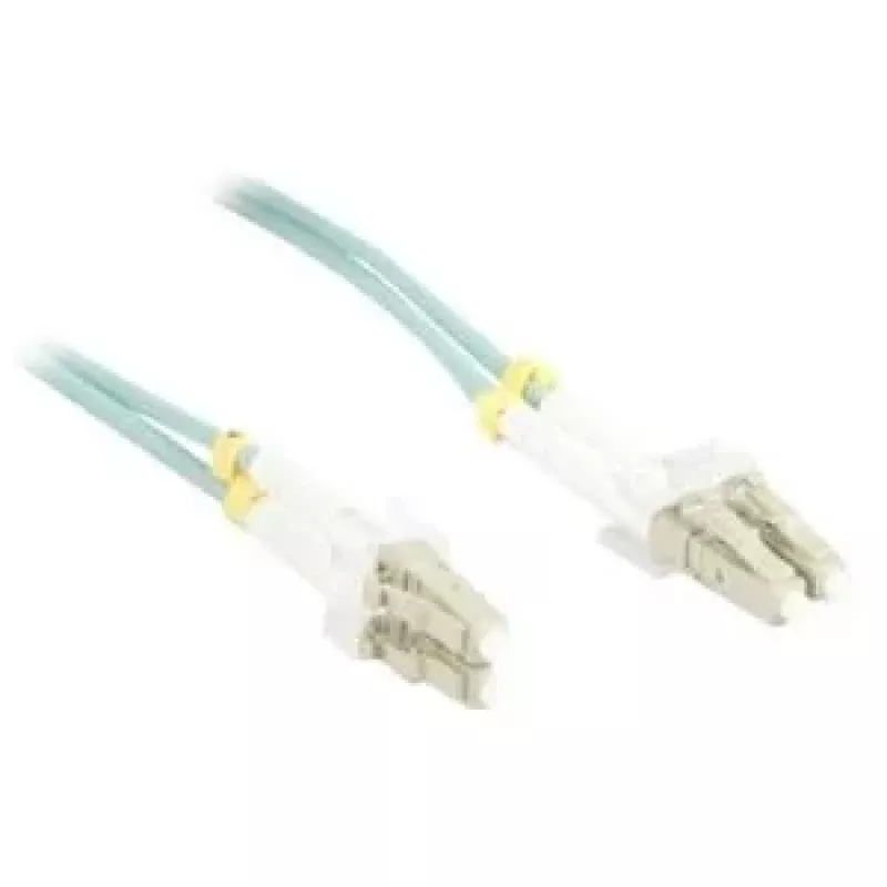 SYNERGY21 Fiber Optic Patch Cable 70m OM3 LC-LC Duplex LSZH Blue