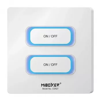 Miboxer Synergy 21 LED-Fernbedienung 2-fach Panel 2,4GHz Bewegungssensor + Dimmer