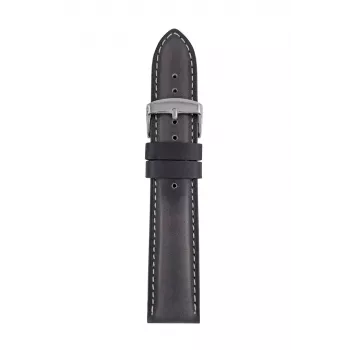 Lederarmband Iron Annie Blau 22 mm