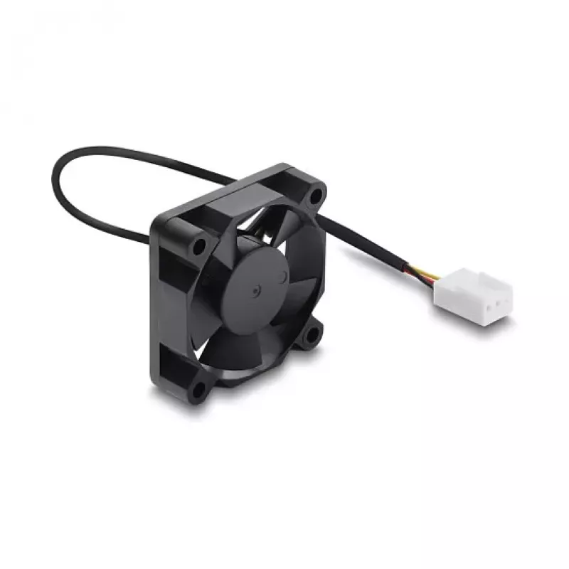 Delock Axiallüfter 12 V DC, 35 x 35 x 10 mm Schwarz