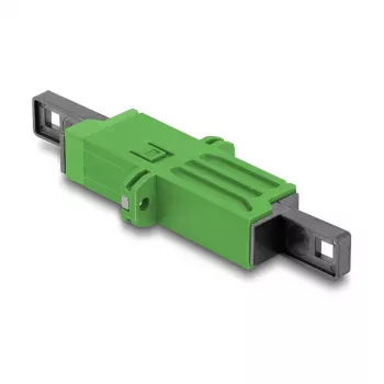 DELOCK Staubschutz für E2000 Simplex Buchse, 10 Stück, Schwarz