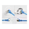 Delock Keystone Modulträger für Wand- / Tischmontage Weiß
