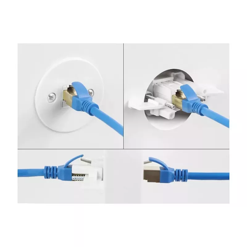 Delock Keystone Modulträger für Wand- / Tischmontage Weiß