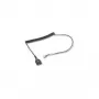 EPOS Sennheiser CSTD 01 Headset-Verlängerungskabel - EasyDisconnect - 1 m (Schwarz)
