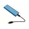 NATEC RHINO M.2 NVMe Lite Externes SSD-Gehäuse USB-C 3.2 Gen 2 Horizon Blue