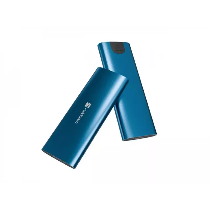NATEC RHINO M.2 NVMe Lite Externes SSD-Gehäuse USB-C 3.2 Gen 2 Horizon Blue