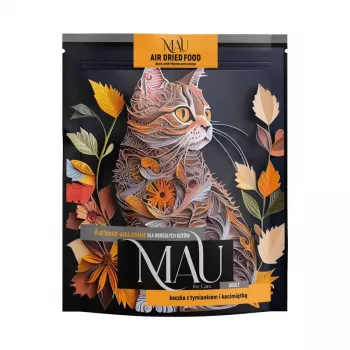 DNT MAU Ente mit Thymian und Katzenminze - Trockenfutter für ausgewachsene Katzen 700g
