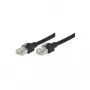 Tecline S/UTP Cat5e Patchkabel - 3m - RJ45 Stecker auf RJ45 Stecker - Schwarz (71903S)