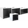 EFB Elektronik 19 inch 15U Wandgehäuse Netzwerkschrank Basic, Tiefe 600 mm, einteilig, Flat Pack, RAL 9010 (Reinweiß)