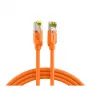 EFB RJ45 Patchkabel Cat.6A S/FTP LSZH Draka UC900 TM31 Orange 0,25m