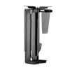 LogiLink Untertisch-CPU-Halter - Schwarz - Stahl - 25 kg Tragfähigkeit