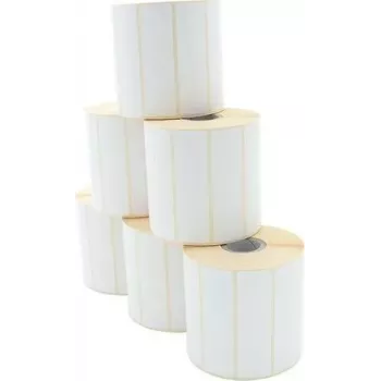ARTDEV Direct Thermal Label Roll 80 x 23mm, 100mm Roll Diameter, 25mm Core, 1500 Labels/Roll