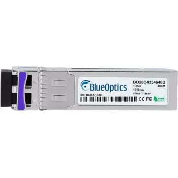 BlueOptics BO28C4334640DIN cSFP Bidi Transceiver 1000BASE-2BX-D 40km Industrial