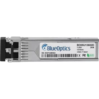 BlueOptics Lancom 60183 BO05U13602D SFP Transceiver, 1000BASE-X, Multimode Fiber, 1310nm, 2km, LC Duplex, DDM