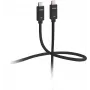 ShiverPeaks Flexline FL31-77035 Thunderbolt 3 Kabel - USB-C Stecker auf USB-C Stecker - 2 m - Schwarz - Goldkontakte - 40 Gbit/s