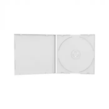 MEDIARANGE Slim Jewel Case für Aufbewahrung CD - 10er-Pack, Transparent