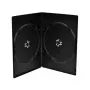 MEDIARANGE BOX14-7-100 Slimline Double Disc Case Pack - 100 Stück - Schwarz - 7 mm - Kunststoff