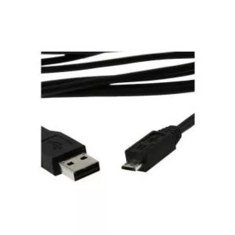 LogiLink USB 2.0 Kabel - USB Typ A Stecker auf Micro-USB Typ B Stecker - 1,8 m - Schwarz