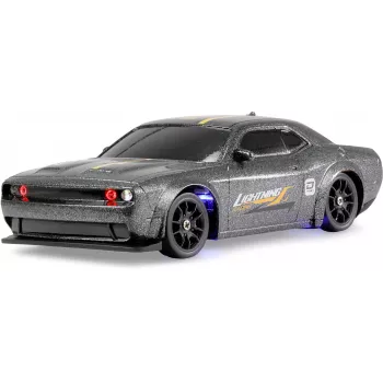 Amewi Drift Sport Muscle Car mit Gyro 4WD 1:43 RTR Grau 6+ (21137)