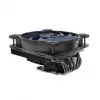 Akasa ALUCIA H6L M2 Low-Profile CPU-Kühler – 120 mm, Schwarz/Blau