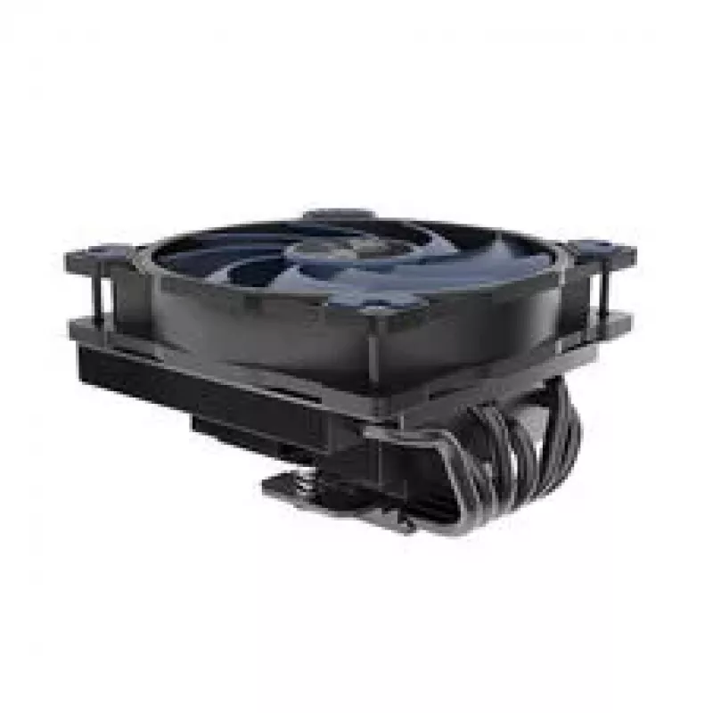 Akasa ALUCIA H6L M2 Low-Profile CPU-Kühler – 120 mm, Schwarz/Blau