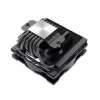 Akasa ALUCIA H6L M2 Low-Profile CPU-Kühler – 120 mm, Schwarz/Blau
