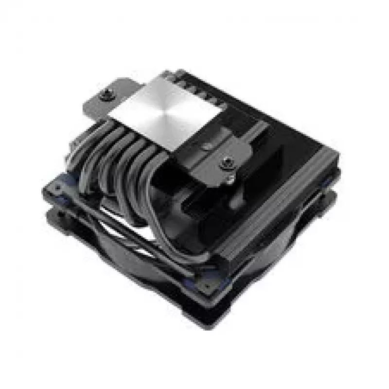 Akasa ALUCIA H6L M2 Low-Profile CPU-Kühler – 120 mm, Schwarz/Blau