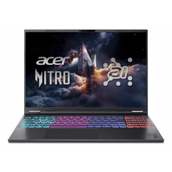 Acer Nitro 16S AI AN16S-61-R9PZ Gaming-Laptop, 16 Zoll WQXGA IPS 180Hz, AMD Ryzen AI 9 365, 16GB DDR5, 1TB SSD, GeForce RTX 5070 8GB, Ohne Betriebssystem
