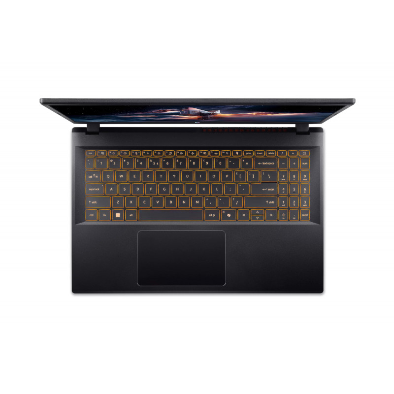 Acer Nitro V 15 AI Gaming Laptop - AMD Ryzen 7 7445HS, 15,6 inch Full HD 144Hz, 16GB DDR5, 512GB SSD, NVIDIA GeForce RTX 3050, Windows 11 Home, Obsidian Black