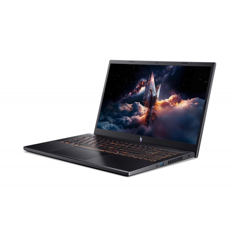 Acer Nitro V 15 AI Gaming Laptop - AMD Ryzen 7 7445HS, 15,6 inch Full HD 144Hz, 16GB DDR5, 512GB SSD, NVIDIA GeForce RTX 3050, Windows 11 Home, Obsidian Black
