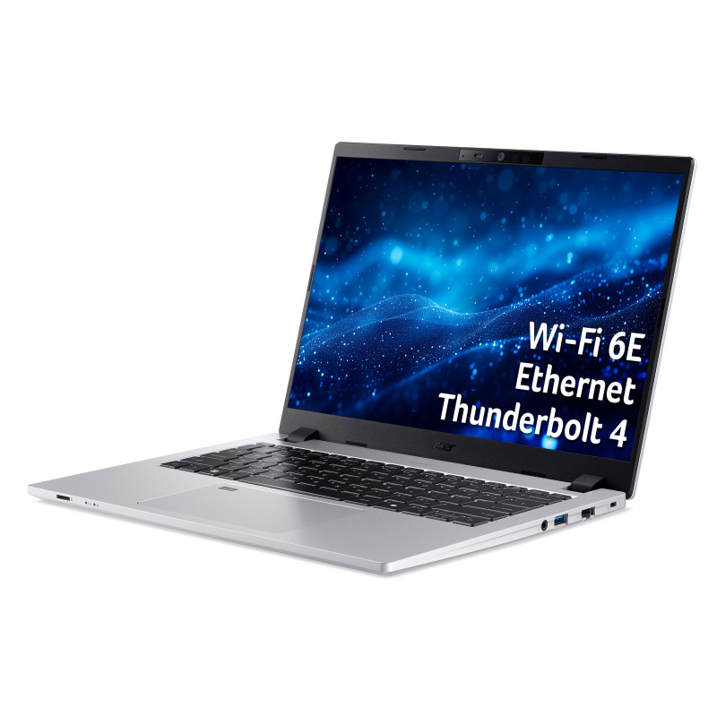 Acer TravelMate P2 TMP214-56-TCO-58VG 14 inch Intel Core i5-1335U 16GB RAM 512GB SSD Windows 11 Pro Schwarz