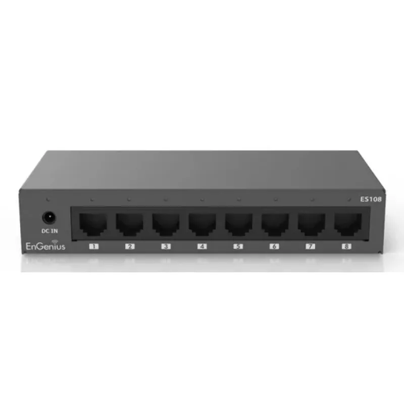 EnGenius ES108 Unmanaged 8-Port Gigabit Switch
