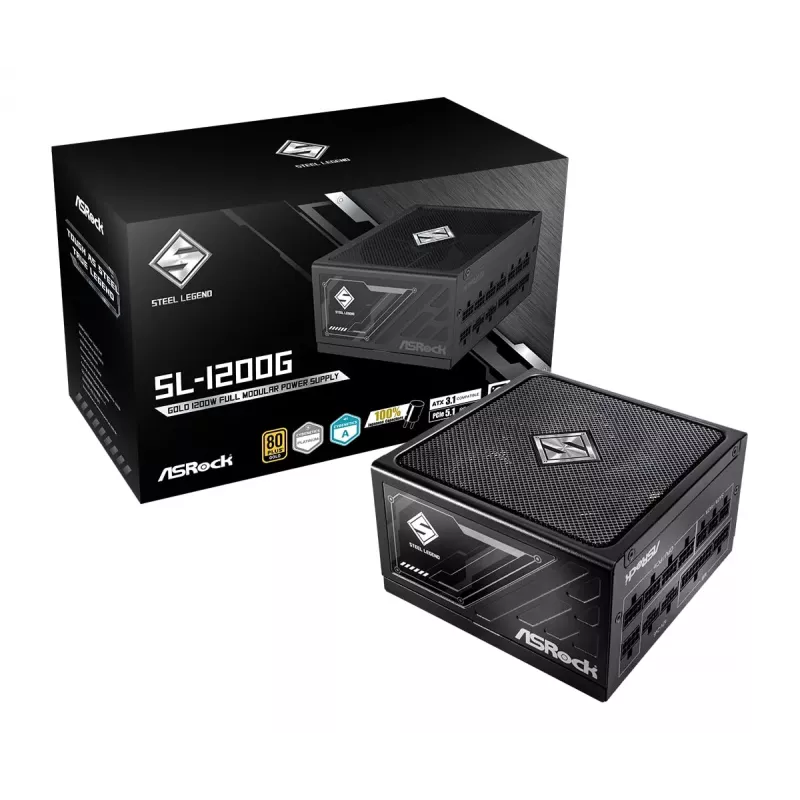 ASRock Steel Legend SL-1200P 1200W ATX 80+ Platinum Fully Modular Netzteil
